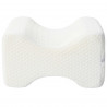 Knee Pillow Biały Pianka z pamięcią i poliester