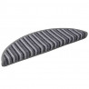 Samoprzylepne maty na schody 15 pcs Szary 56 x 17 x 3 cm