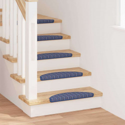 Samoprzylepne maty na schody 15 pcs Niebieski 56 x 17 x 3 cm
