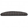 Samoprzylepne maty na schody 15 pcs Antracyt 65 x 21 x 4 cm