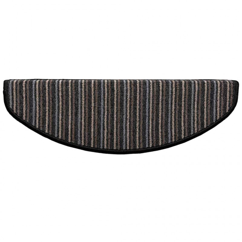 Samoprzylepne maty na schody 15 pcs Antracyt 65 x 21 x 4 cm