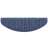 Samoprzylepne maty na schody 15 pcs Niebieski 65 x 21 x 4 cm