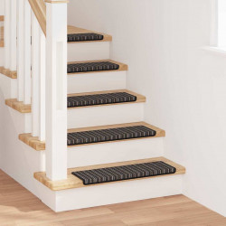 Samoprzylepne maty na schody 15 pcs Antracyt 65 x 21 x 4 cm