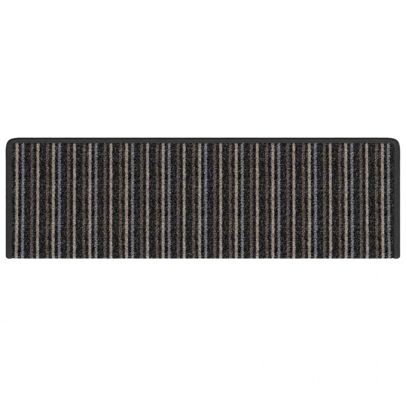 Samoprzylepne maty na schody 15 pcs Antracyt 65 x 21 x 4 cm
