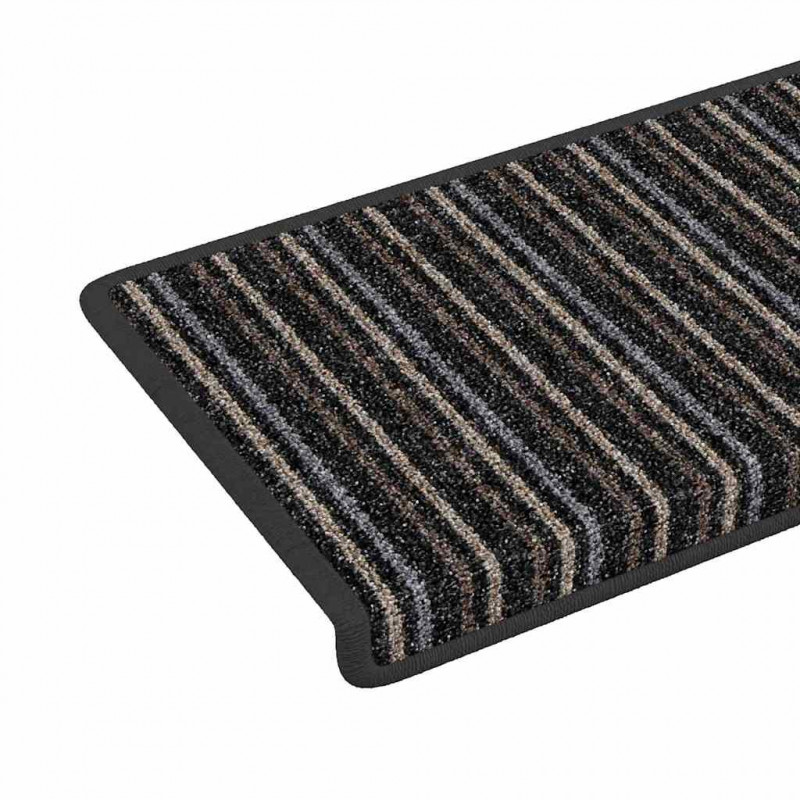 Samoprzylepne maty na schody 15 pcs Antracyt 65 x 21 x 4 cm