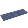 Samoprzylepne maty na schody 15 pcs Niebieski 65 x 21 x 4 cm