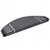 Samoprzylepne maty na schody 15 pcs Antracyt 65 x 21 x 4 cm