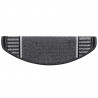 Samoprzylepne maty na schody 15 pcs Antracyt 65 x 21 x 4 cm
