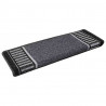 Samoprzylepne maty na schody 15 pcs Antracyt 65 x 21 x 4 cm