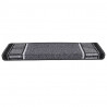 Samoprzylepne maty na schody 15 pcs Antracyt 65 x 21 x 4 cm