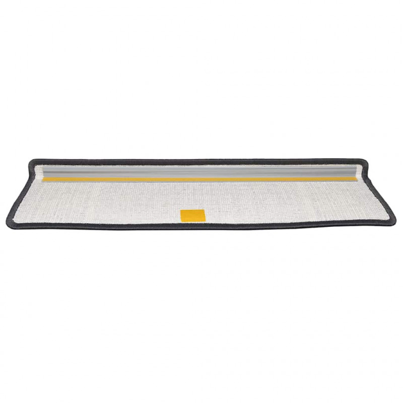 Samoprzylepne maty na schody 15 pcs Antracyt 65 x 21 x 4 cm