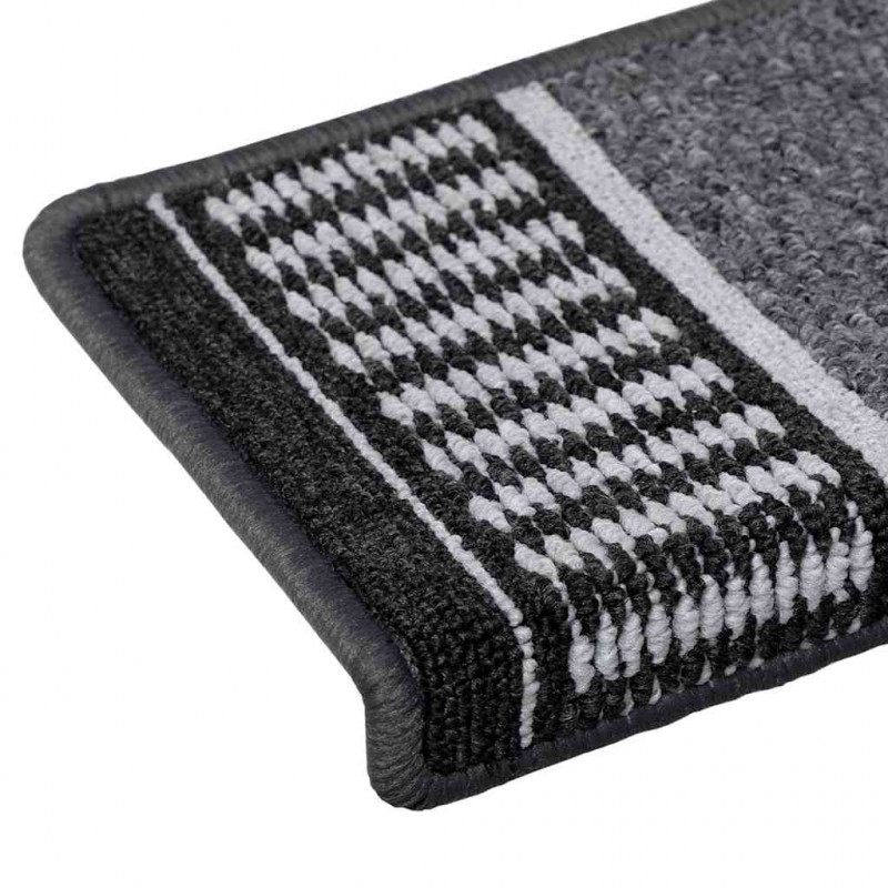 Samoprzylepne maty na schody 15 pcs Antracyt 65 x 21 x 4 cm