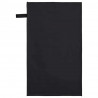 Ręczniki Sportowe 2 pcs Czarny 50 x 30 cm Poliester i poliamid