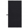 Ręczniki Sportowe 2 pcs Czarny 100 x 50 cm Poliester i poliamid