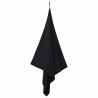 Ręczniki Sportowe 2 pcs Czarny 200 x 100 cm