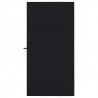 Ręczniki Sportowe 2 pcs Czarny 200 x 100 cm