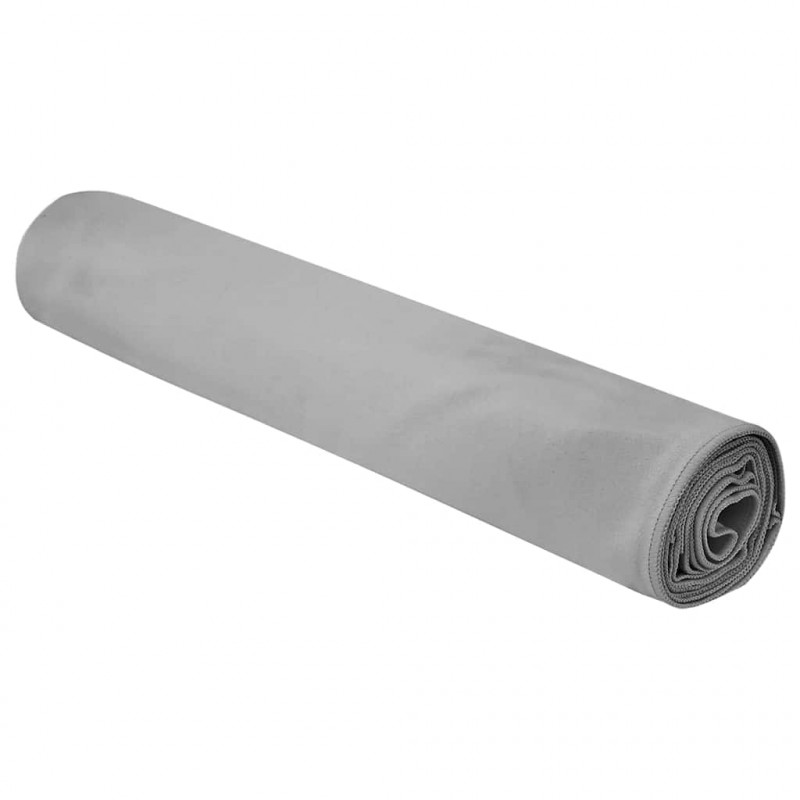 Ręczniki Sportowe 2 pcs ciemno szary 200 x 100 cm