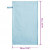 Ręczniki Sportowe 2 pcs Niebieski 50 x 30 cm