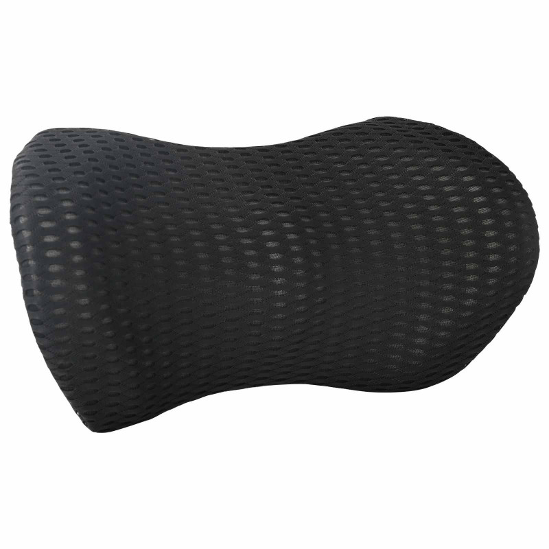 Poduszka na plecy Czarny 46 x 24 x 11 cm Pianka z pamięcią