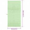 Ręczniki Sportowe 2 pcs Zielony 140 x 70 cm