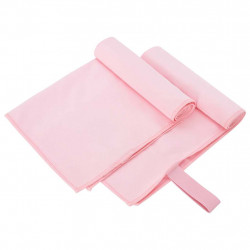 Ręczniki Sportowe 2 pcs Różowy 50 x 30 cm Poliester i poliamid