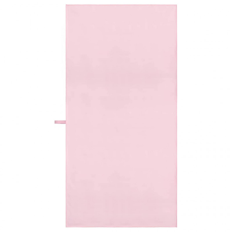 Ręczniki Sportowe 2 pcs Różowy 140 x 70 cm Poliester i poliamid