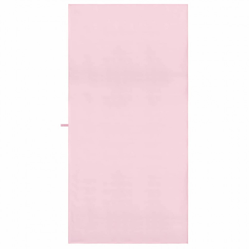 Ręczniki Sportowe 2 pcs Różowy 180 x 90 cm Poliester i poliamid