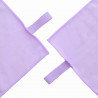 Zestaw Ręczników Sportowych 2 pcs Fioletowy tkanina