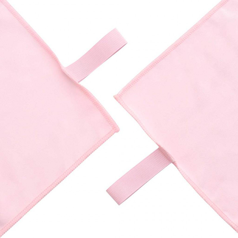 Zestaw Ręczników Sportowych 2 pcs Różowy tkanina