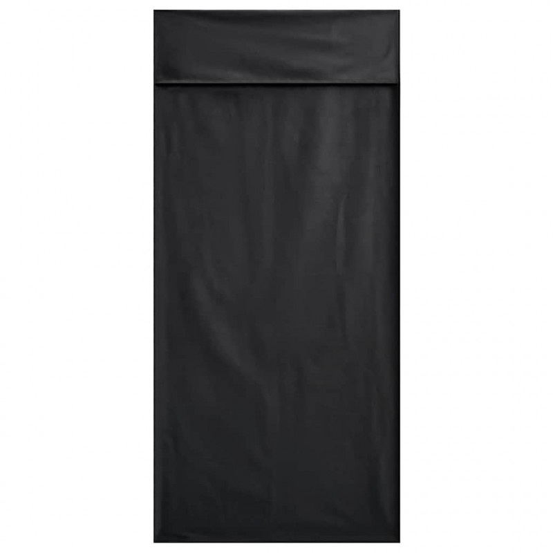 Ręczniki do Krzeseł na Zewnątrz 2 pcs Czarny 130 x 60 cm