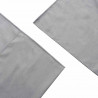 Ręczniki do Krzeseł na Zewnątrz 2 pcs ciemno szary 130 x 60 cm