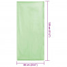 Ręczniki do Krzeseł na Zewnątrz 2 pcs Zielony 130 x 60 cm