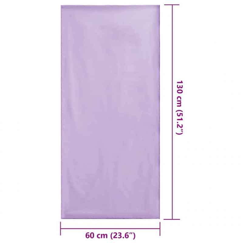 Ręczniki do Krzeseł na Zewnątrz 2 pcs Fioletowy 130 x 60 cm
