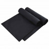 Ręczniki na leżak 2 pcs Czarny 210 x 75 cm Poliester i poliamid