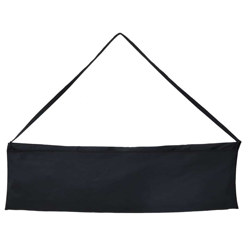 Ręczniki na leżak 2 pcs Czarny 210 x 75 cm Poliester i poliamid