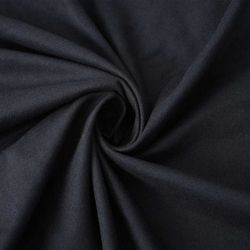 Ręczniki na leżak 2 pcs Czarny 210 x 75 cm Poliester i poliamid