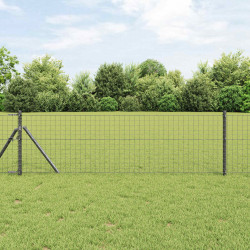 Słupek ogrodzeniowy. 12 pcs Szary 100 cm