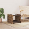 Stolik kawowy Naturalny 45 x 45 x 45 cm Lite drewno mahoniowe