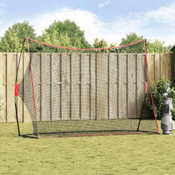 Pomoc w treningu golfa Czarny 314 x 92 x 214 cm Poliester