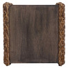 Stolik kawowy Naturalny 45 x 45 x 45 cm Lite drewno mahoniowe