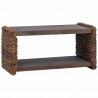 Stolik kawowy Naturalny 70 x 35 x 35 cm Lite drewno mahoniowe