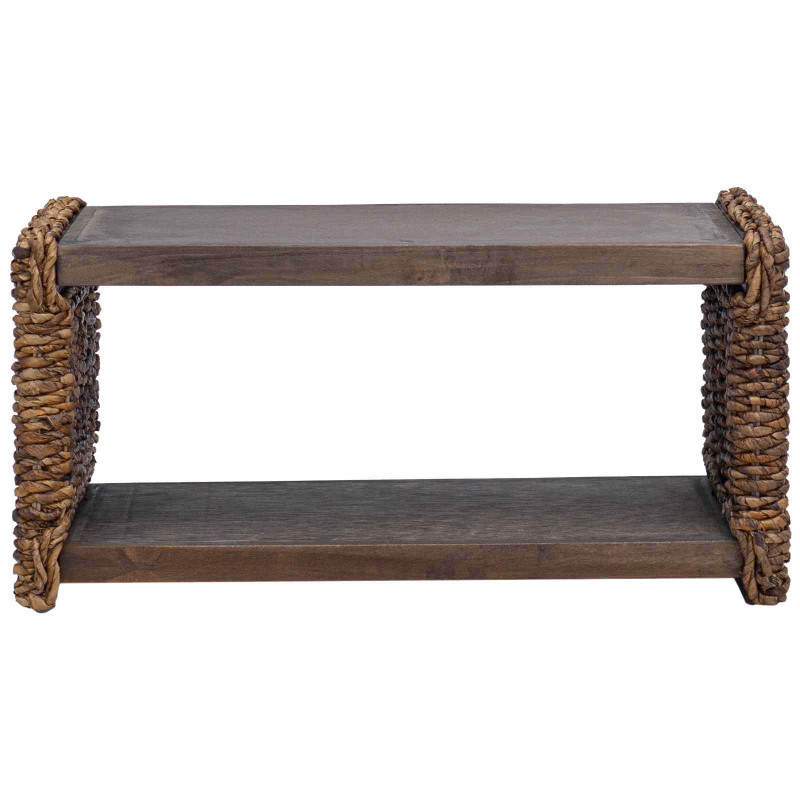 Stolik kawowy Naturalny 70 x 35 x 35 cm Lite drewno mahoniowe