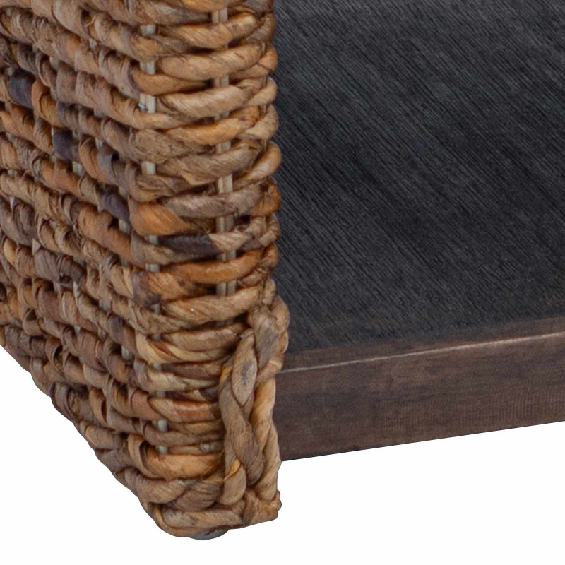 Stolik kawowy Naturalny 70 x 35 x 35 cm Lite drewno mahoniowe