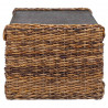 Stolik kawowy Naturalny 90 x 45 x 35 cm Lite drewno mahoniowe
