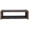 Stolik kawowy Naturalny 110 x 55 x 35 cm Lite drewno mahoniowe