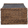 Stolik kawowy Naturalny 110 x 55 x 35 cm Lite drewno mahoniowe