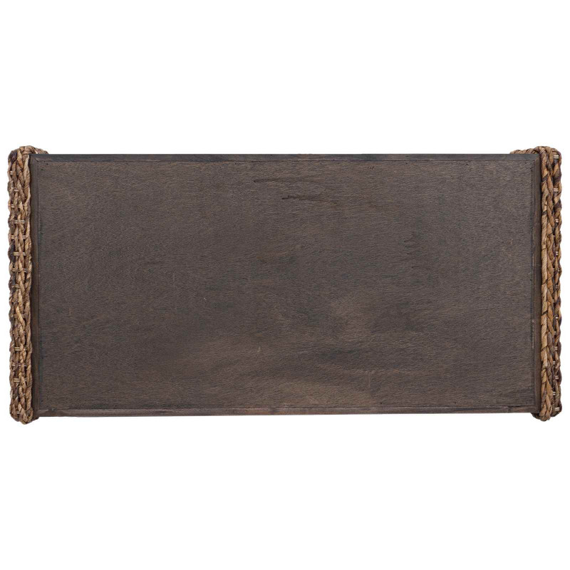 Stolik kawowy Naturalny 110 x 55 x 35 cm Lite drewno mahoniowe