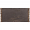 Stolik kawowy Naturalny 110 x 55 x 35 cm Lite drewno mahoniowe