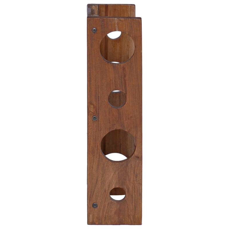 Stojak Brązowy 24 x 13 x 54 cm Lite drewno mahoniowe