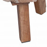 Stolik nocny Brązowy 40 x 40 x 25 cm Lite Drewno Recyklingowe